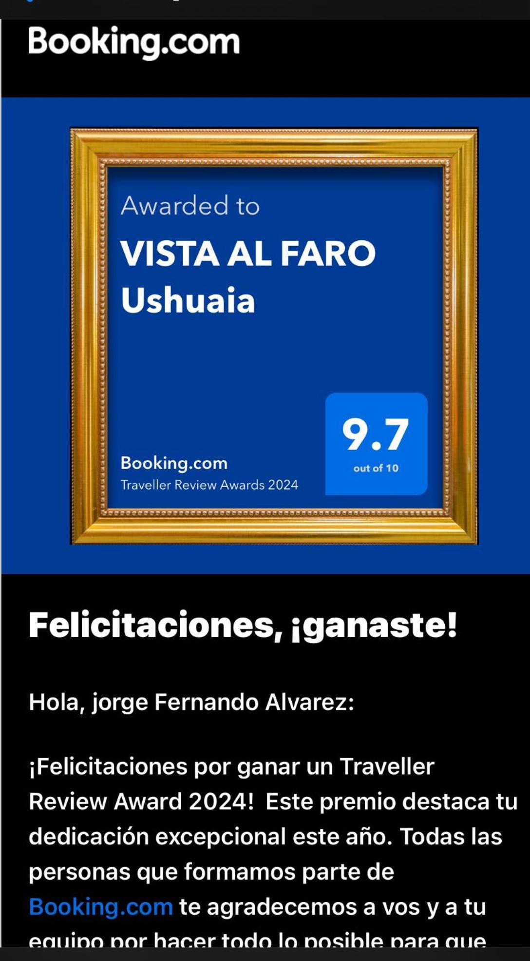 Vista Al Faro Ushuaia 아파트 외부 사진